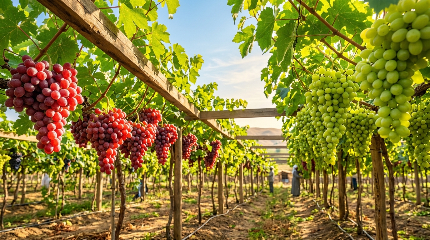 Fresh Seedless Table Grapes